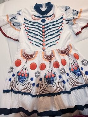 Multicolor Abstract Dress - Unbranded Size  S/M